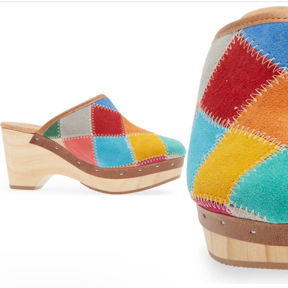 NEW Cordani Patchwork Clogs - Picture 3 of 11